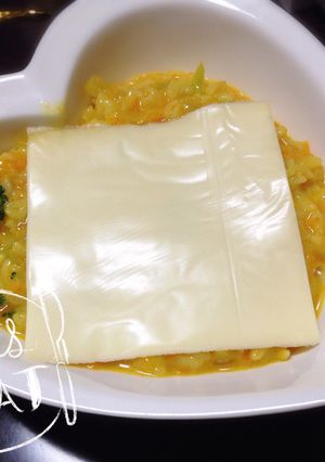♯残りご飯で、まろやかカレーリゾット♪♪-レシピのメイン写真