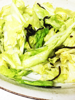 塩昆布キャベツ-レシピのメイン写真