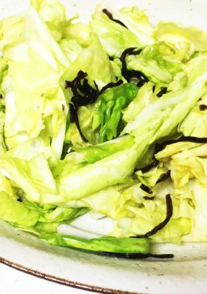 塩昆布キャベツ-レシピのメイン写真