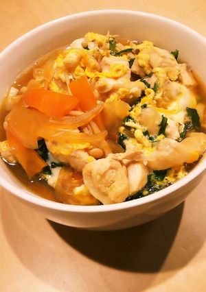 親子う丼deカロリーオフ!?（うどん）-レシピのメイン写真