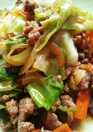 豚とキャベツの炒め物-レシピのメイン写真