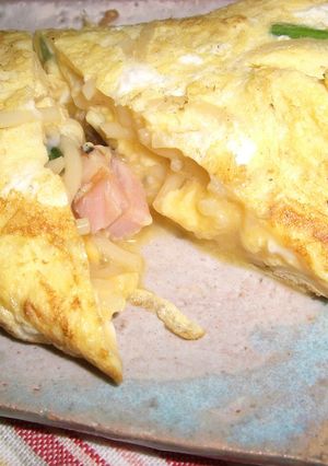 パスタinオムレツ-レシピのメイン写真