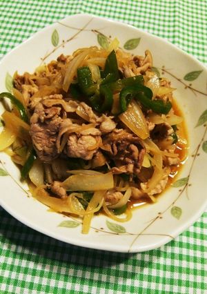 しらたき☆豚こま（豚バラ）の生姜焼き♪-レシピのメイン写真