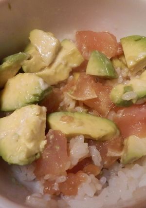 10分でできる！ウチのマグロアボカド丼-レシピのメイン写真