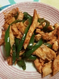 鶏むね肉とピーマンのサムジャン炒め-レシピのメイン写真