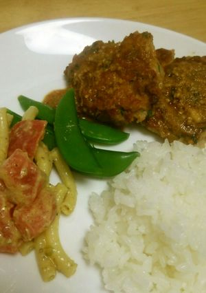 ワンプレート☆豚肉とパセリの香味焼き-レシピのメイン写真