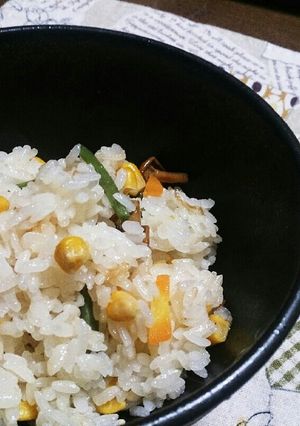 “うどん屋さんの”山菜おこわ-レシピのメイン写真