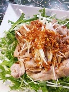 激うま!豚しゃぶの香味油かけ-レシピのメイン写真