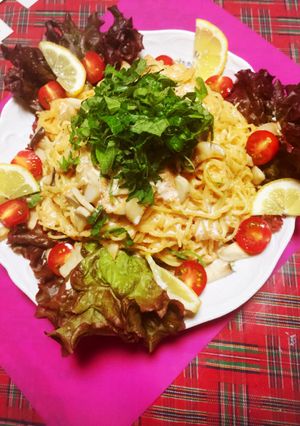 簡単明太子濃厚パスタ-レシピのメイン写真