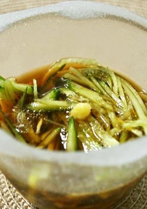 きゅうりそうめん-レシピのメイン写真