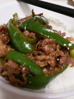 牛肉炒めかけご飯-レシピのメイン写真