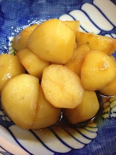 新じゃがの煮っころがし♪-レシピのメイン写真