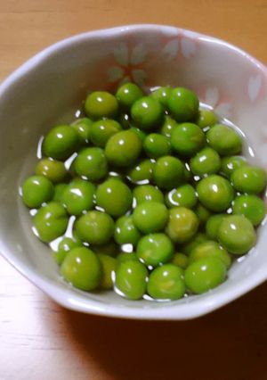 塩えんどう豆-レシピのメイン写真