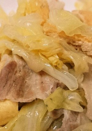 ★キャベツと油揚げのくたくた煮★-レシピのメイン写真