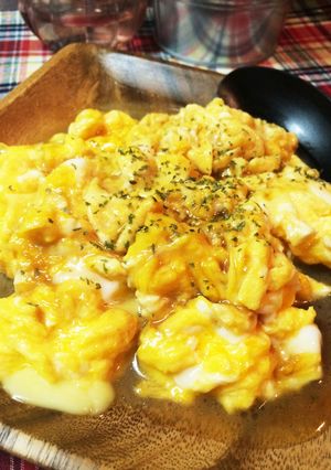＊母の味＊バタしょゆチーズのたまご焼き。-レシピのメイン写真