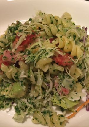 小松菜ソースのサラダパスタ-レシピのメイン写真