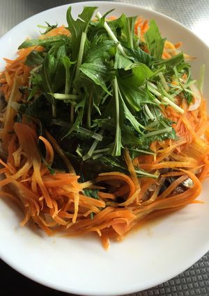鯖の野菜モリモリポン酢でチン！-レシピのメイン写真