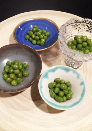 春が旬！えんどう豆の淡煮(翡翠煮)-レシピのメイン写真