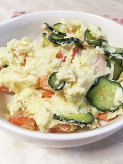 チン!で簡単ポテトサラダ-レシピのメイン写真