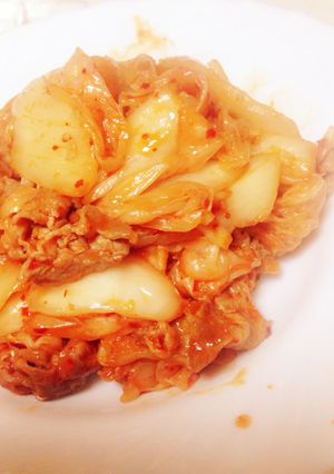 コツ記載！！誰でも簡単 本格 豚キムチ✨-レシピのメイン写真