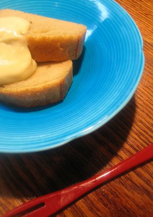 *そばケーキ with そばカスタード*-レシピのメイン写真