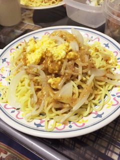 冷やし中華「風」?!胡麻ドレ焼きそば-レシピのメイン写真