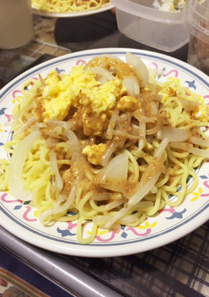 冷やし中華「風」？！胡麻ドレ焼きそば-レシピのメイン写真