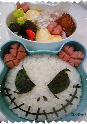 簡単キャラ弁♪　ナイトメア　ジャック♪-レシピのメイン写真