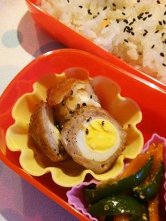 お弁当に☆うずらたまごの肉コロコロ-レシピのメイン写真