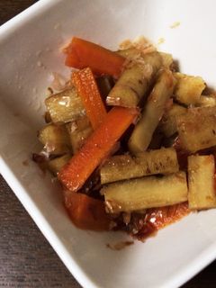 食物繊維豊富、ごぼうとニンジンのお漬物-レシピのメイン写真