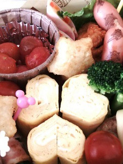 運動会弁当 2014 可愛い 卵焼き -レシピのメイン写真