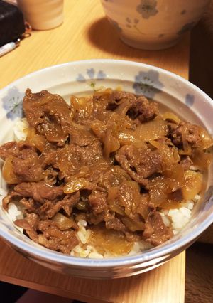 牛丼-レシピのメイン写真