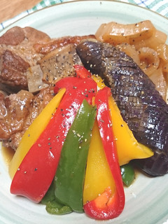 スペアリブと夏野菜のビネガー煮込み-レシピのメイン写真