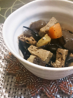 ひじきと根菜の煮物-レシピのメイン写真