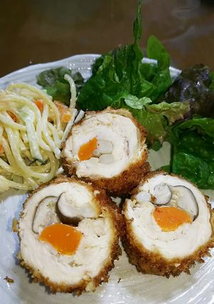 鶏むね肉のロールカツ!-レシピのメイン写真