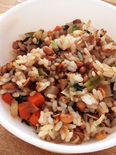 納豆チャーハン☆離乳食完了食-レシピのメイン写真