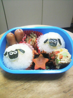 羊が2匹♪お弁当-レシピのメイン写真