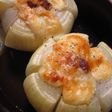 玉ねぎの丸ごとロースト(半分レンジ)
