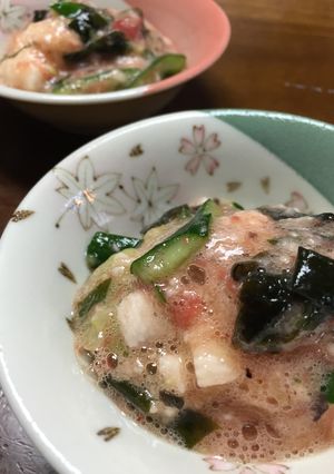 長芋ときゅうりの梅酢の物-レシピのメイン写真