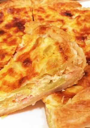 そら豆のキッシュ(｡•ㅅ•｡)♡覚書用-レシピのメイン写真