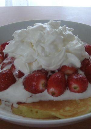 簡単パンケーキ-レシピのメイン写真