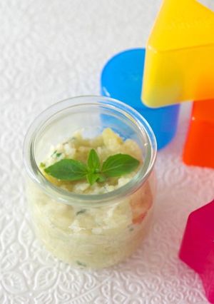 フレンチ離乳食中期＊白身魚とかぶとバジル-レシピのメイン写真