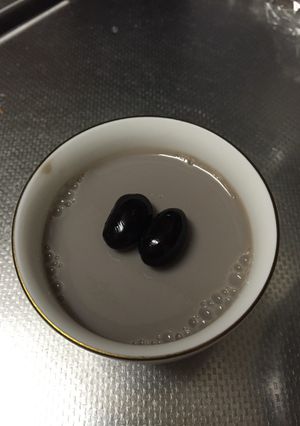 簡単まぜるだけ☆黒豆プリン-レシピのメイン写真