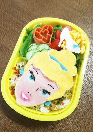 キャラ弁＊シンデレラ-レシピのメイン写真