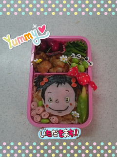 めいちゃん キャラ弁-レシピのメイン写真