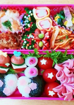 長女遠足弁当 (๓´˘`๓)♡ิิ-レシピのメイン写真
