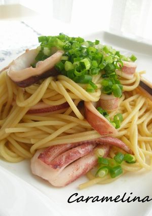 イカのさっぱり柚子胡椒スパゲティ-レシピのメイン写真