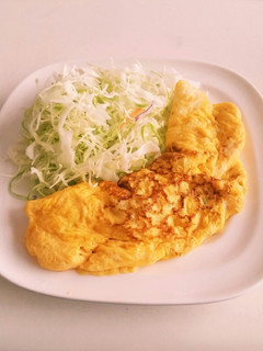 しらすの牛乳入りオムレツ-レシピのメイン写真
