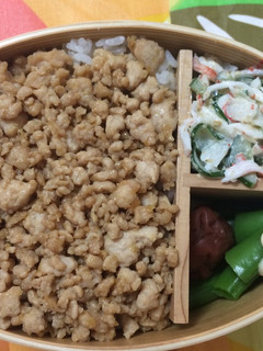 そぼろ弁当-レシピのメイン写真