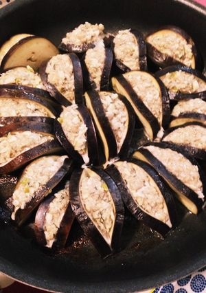 糖質制限！皮なし茄子餃子-レシピのメイン写真